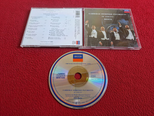 CARRERAS / DOMINGO / PAVAROTTI IN CONCERT MEHTA CD