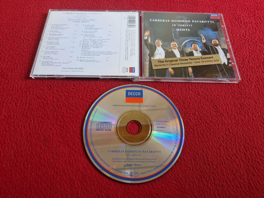 CARRERAS DOMINGO PAVAROTTI IN CONCERT MEHTA CD