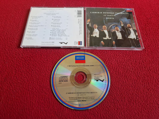 CARRERAS DOMINGO PAVAROTTI IN CONCERT MEHTA CD