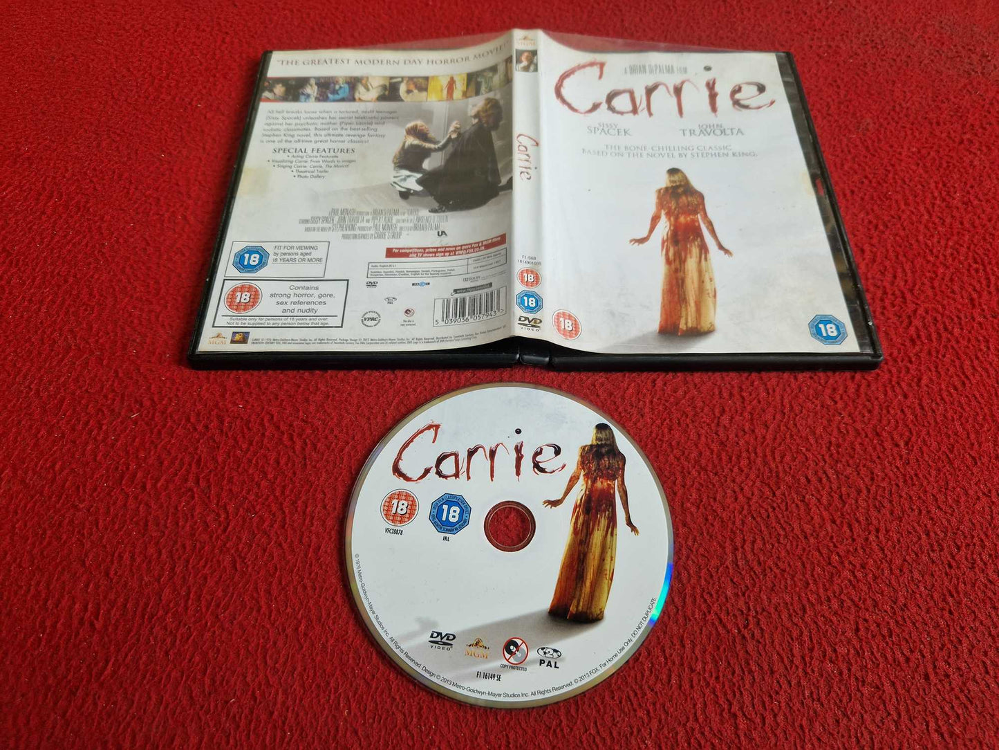 CARRIE DVD