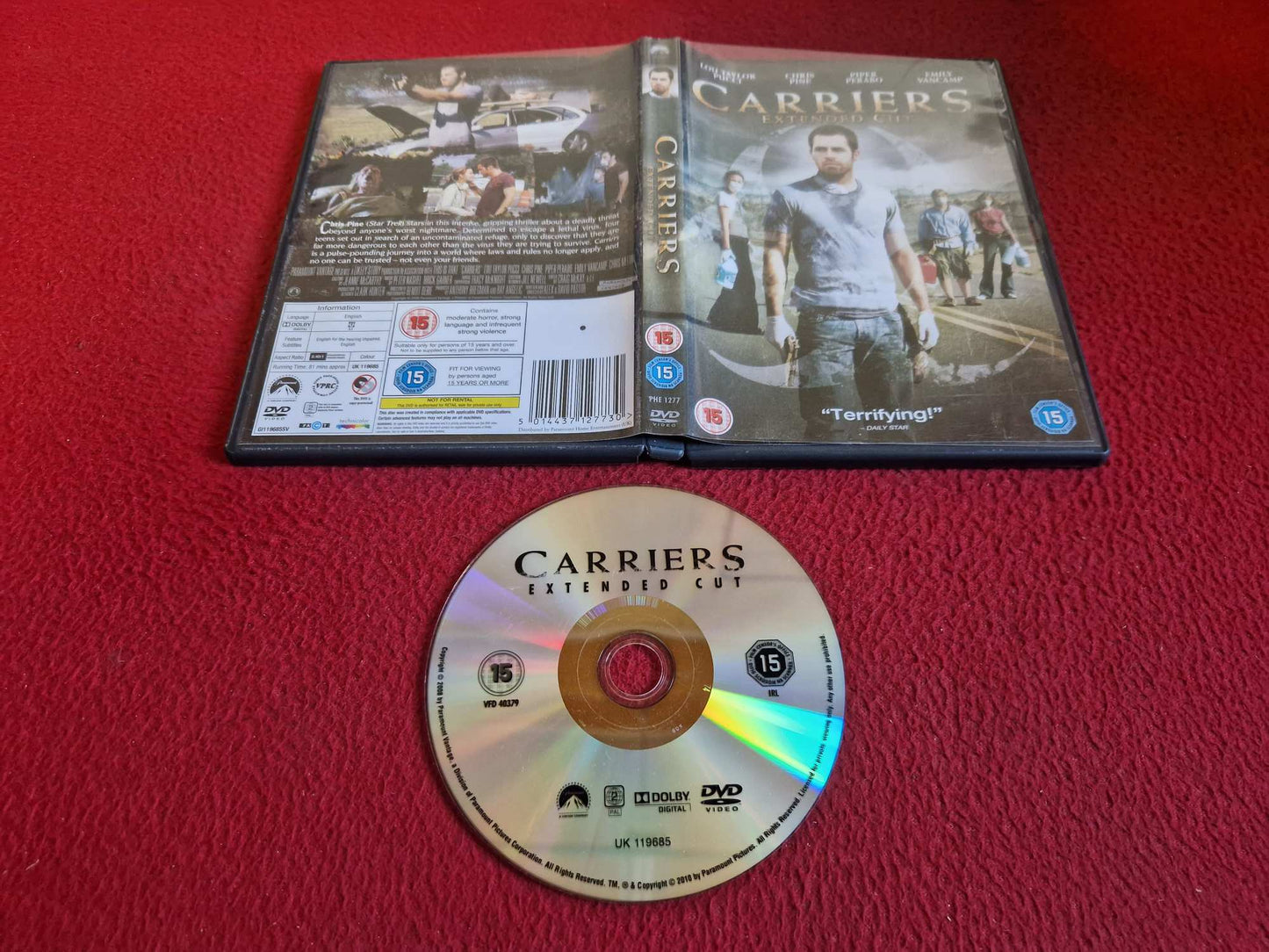 CARRIERS DVD