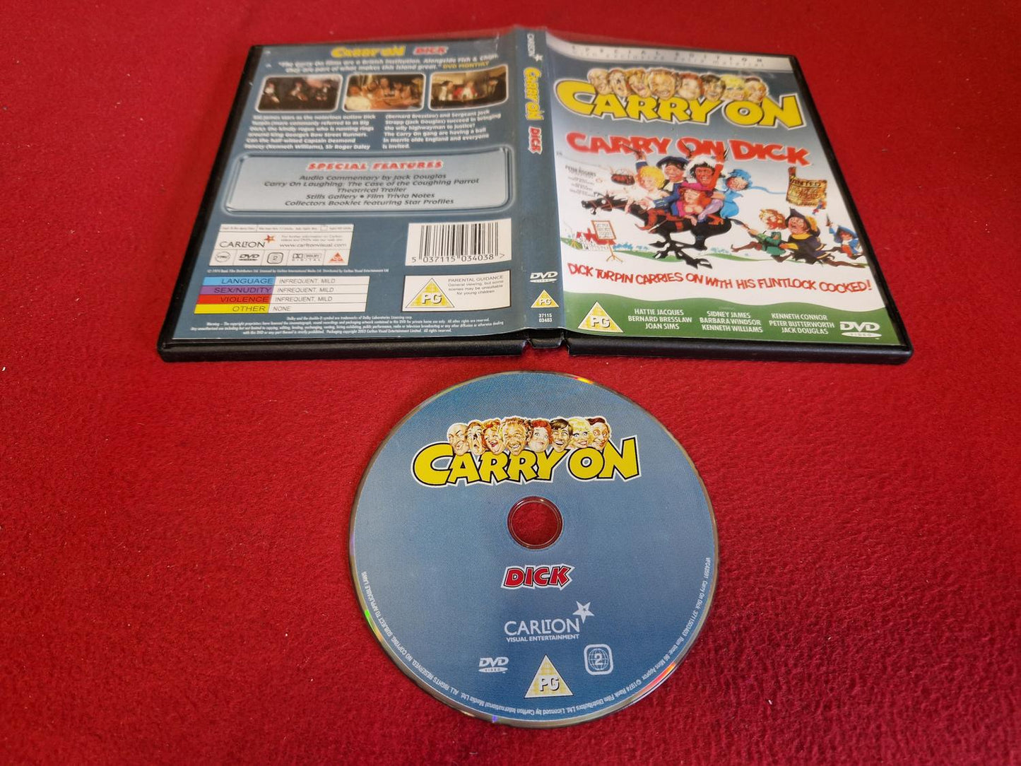 CARRY ON DICK till DVD