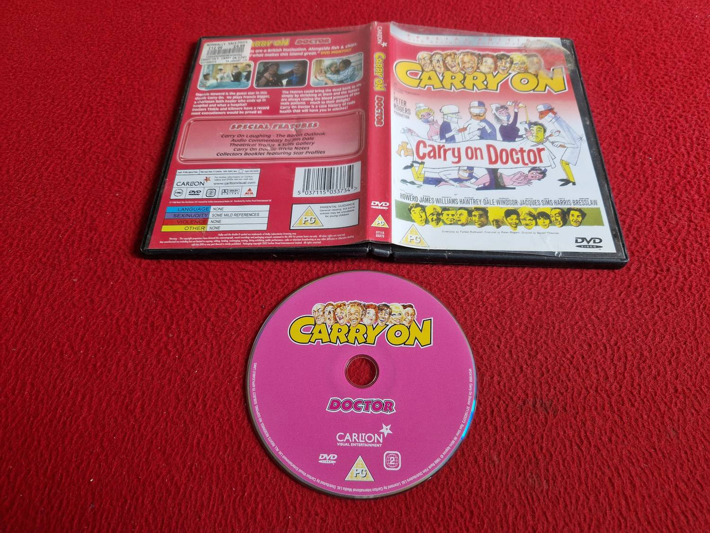 CARRY ON DOCTOR DVD