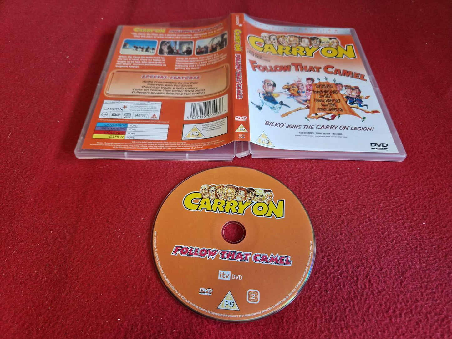 CARRY ON FOLLOW THAT CAMEL till DVD