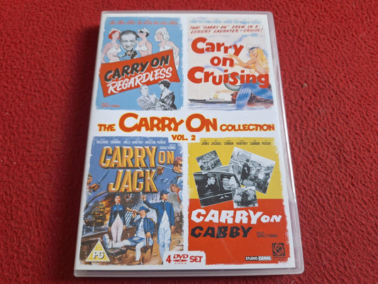 CARRY ON REGARDLESS / CRUISING / JACK / CABBY BOX DVD