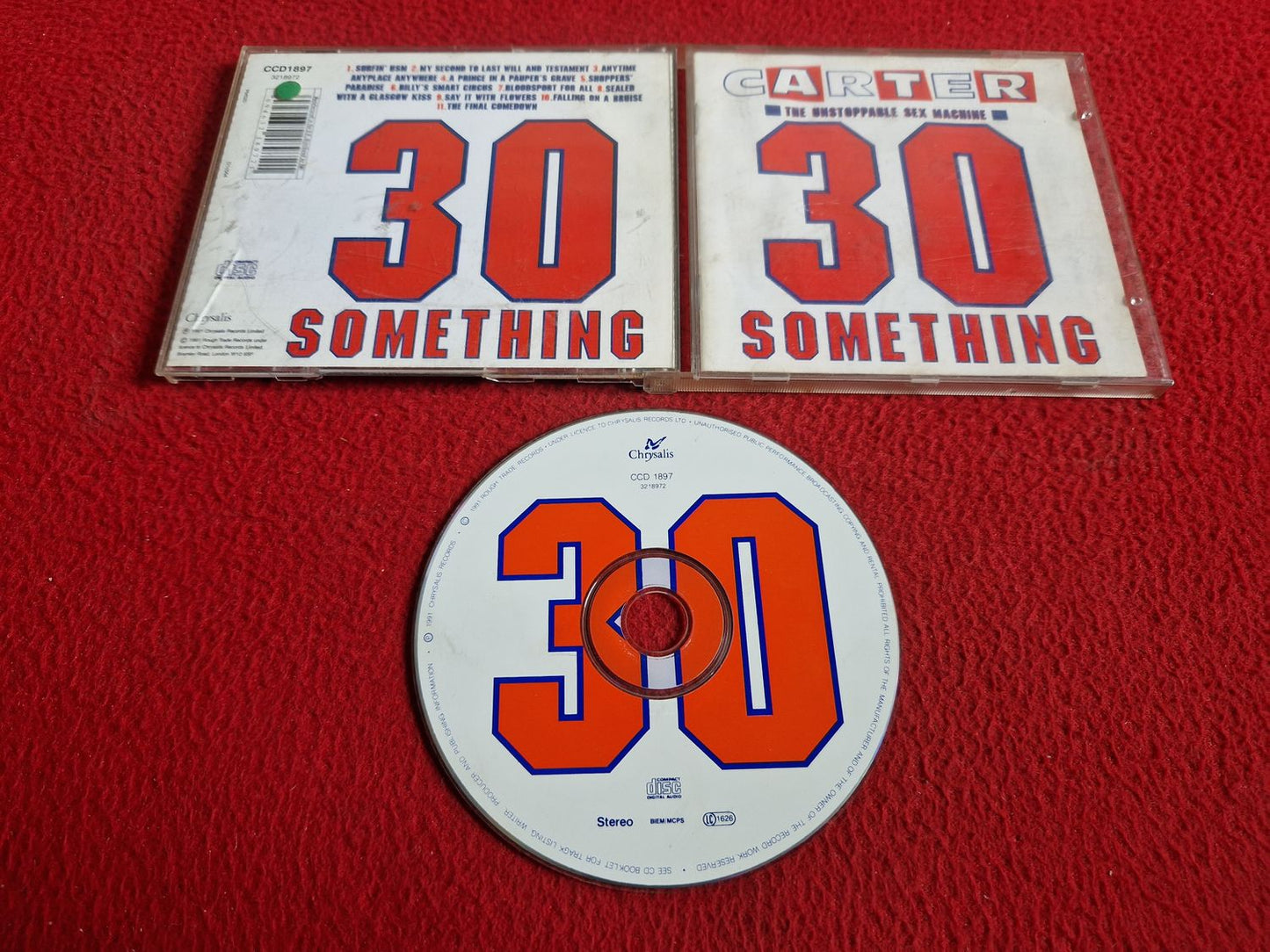CARTER THE UNSTOPPABLE SEX MACHINE 30 SOMETHING CD