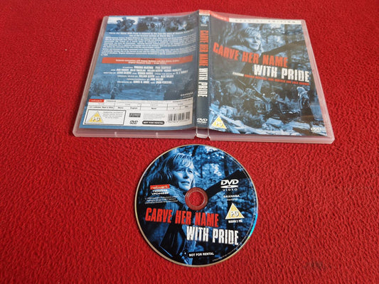 CARVE HER NAME WITH PRIDE DVD