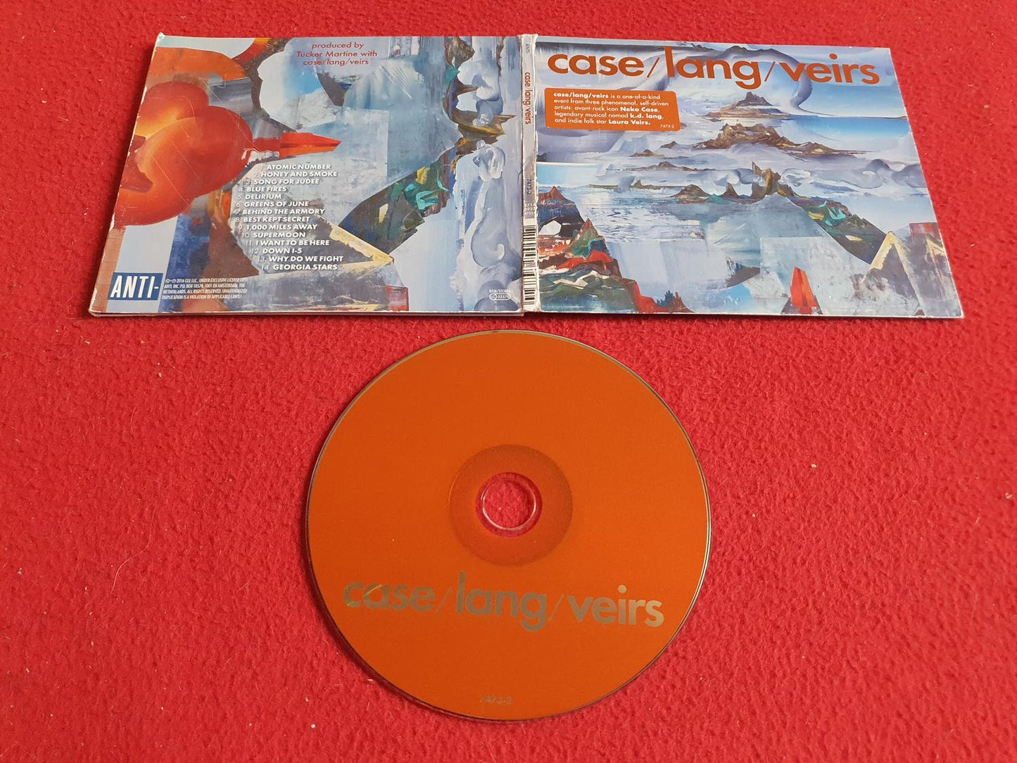CASE / LANG / VEIRS - VASE / LANG / VEIRS till CD