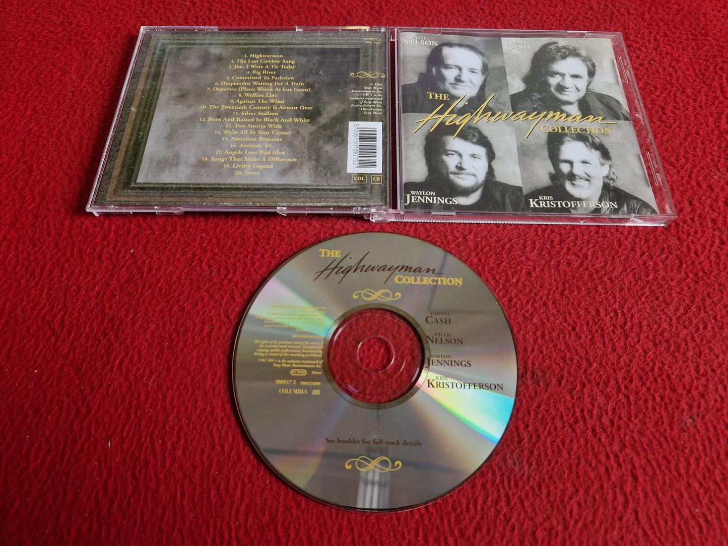 CASH / NELSON / JENNINGS / KRISTOFFERSON THE HIGHWAYMAN COLLECTION CD
