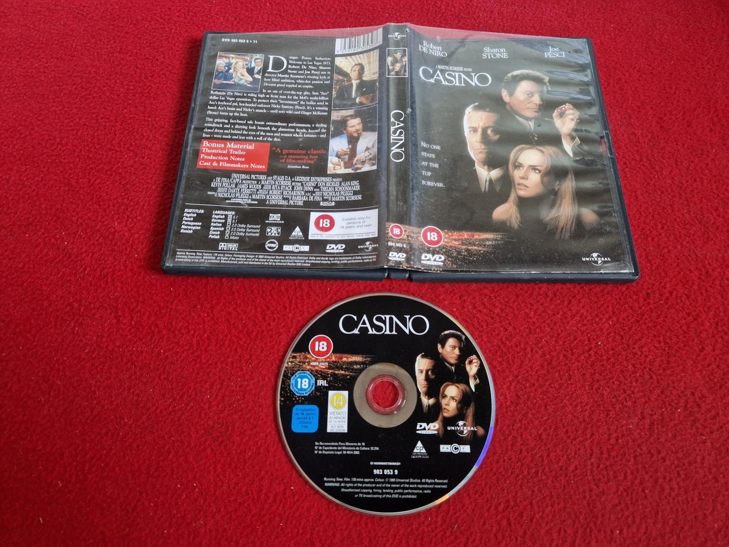 CASINO DVD