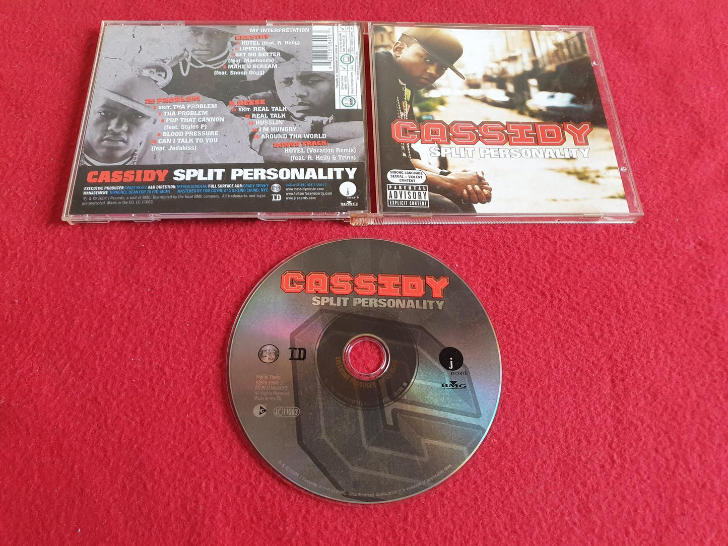 CASSIDY SPLIT PERSONALITY till CD