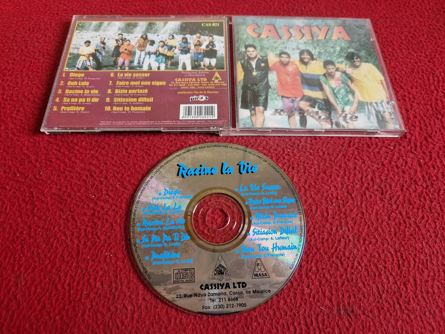 CASSIYA RACINE LA VIE CD