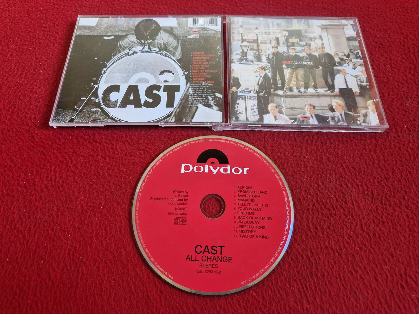 CAST ALL CHANGE CD