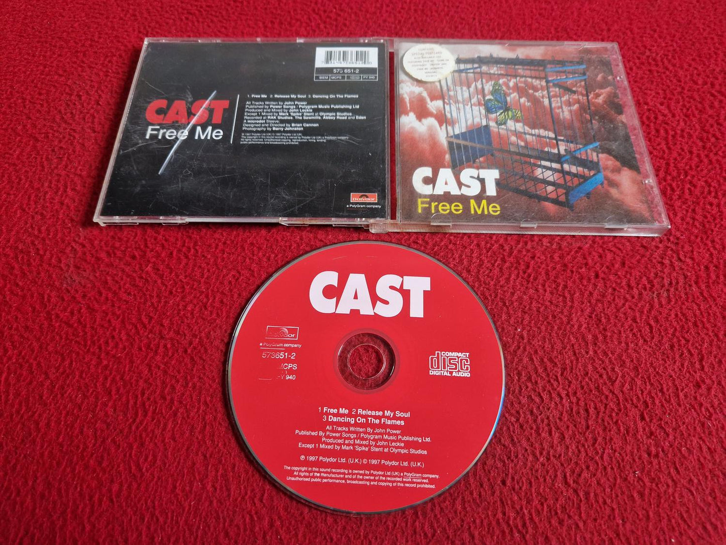 CAST FREE ME CD