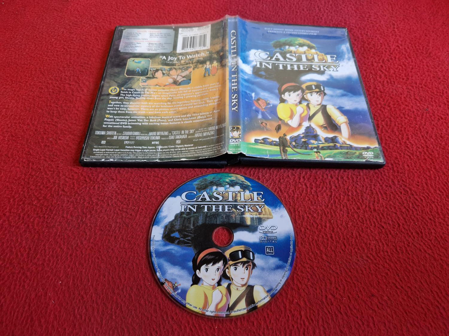 CASTLE IN THE SKY [ ALL / NTSC ] [ JAPANSKT TAL / ENGELSK TEXT ] DVD