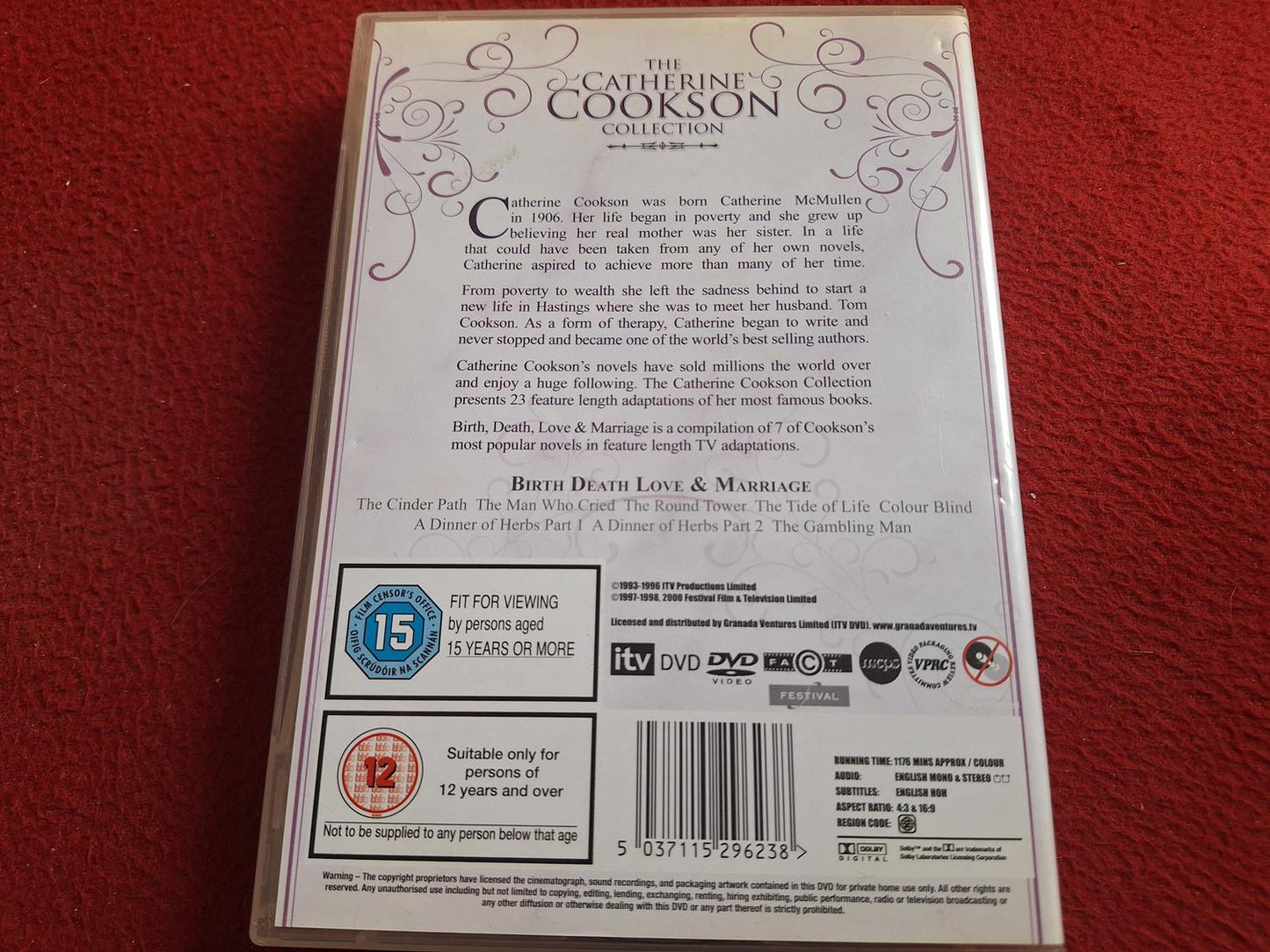 CATHERINE COOKSON - BIRTH, DEATH, LOVE & MARRIAGE COLLECTION BOX DVD
