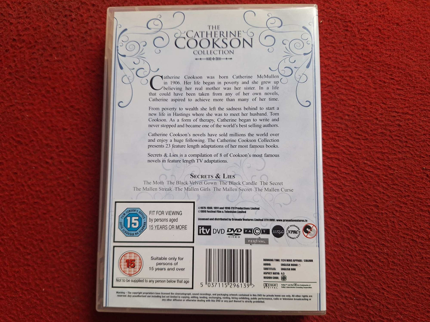 CATHERINE COOKSON COLL. SECRETS & LIES 8 FILMS BOX DVD