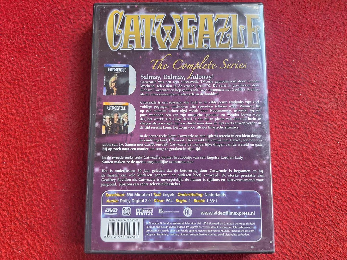 CATWEAZLE THE COMPLETE SERIES [ HOLLÄNDSK UTGÅVA - ENG. TAL ] BOX DVD