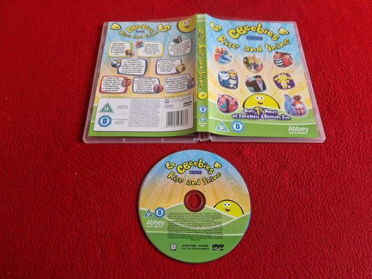 CBEEBIES RISE AND SHINE DVD