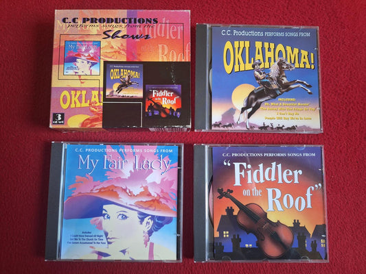 CC PRODUCTIONS SONGS FROM MY FAIR LADY / OKLAHOMA / FIDDLER ON THE ROOF CD BOX