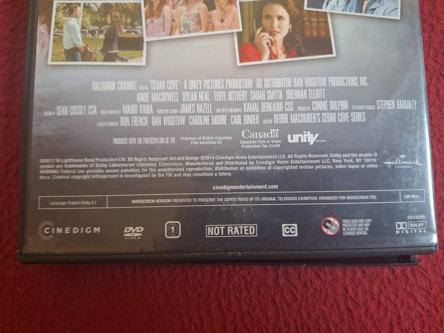 CEDAR COVE SEASON 1 [ REGION 1 ] [ ENGELSK TEXT ] BOX DVD