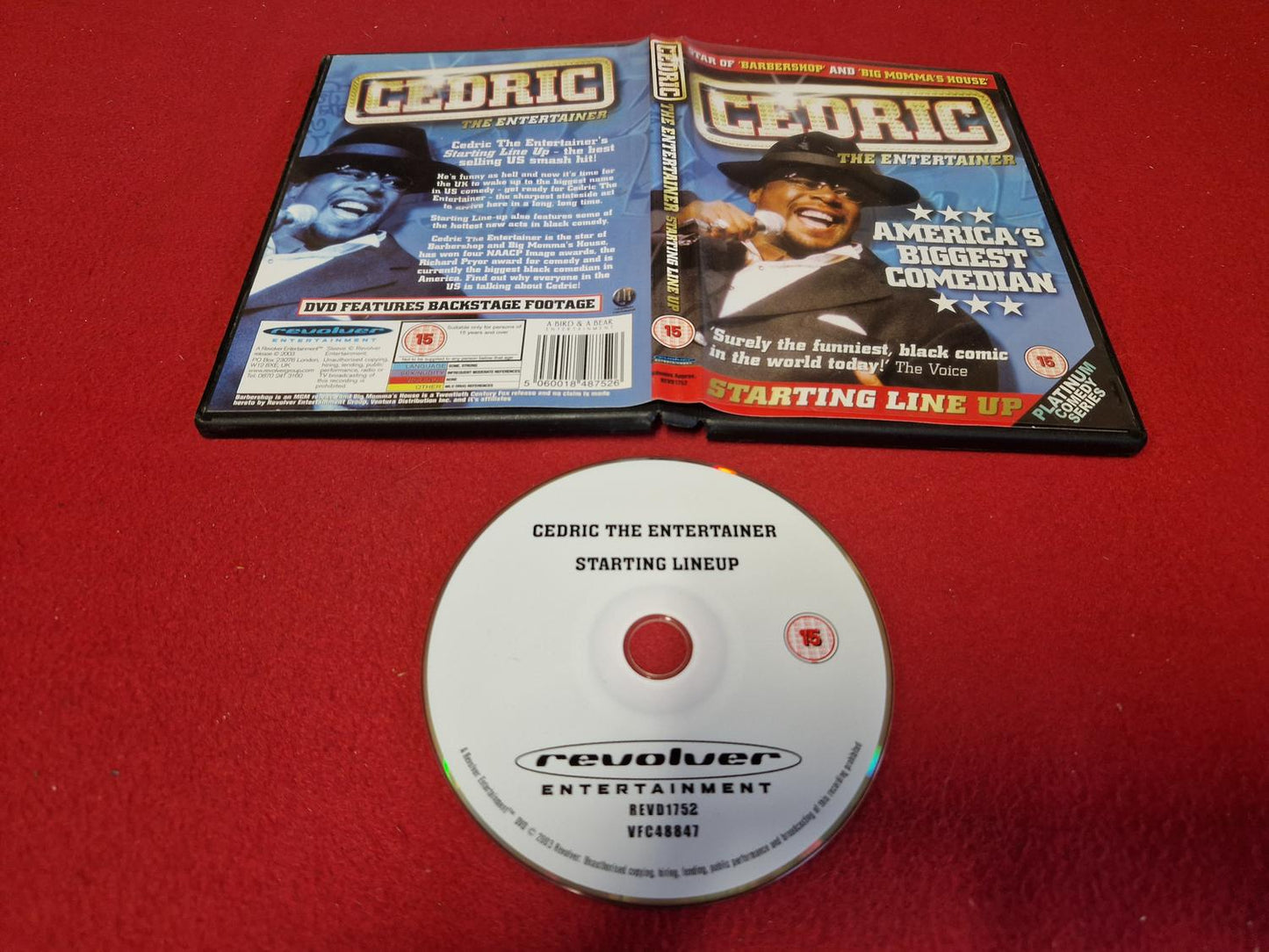 CEDRIC THE ENTERTAINER STARTING LINE UP till DVD