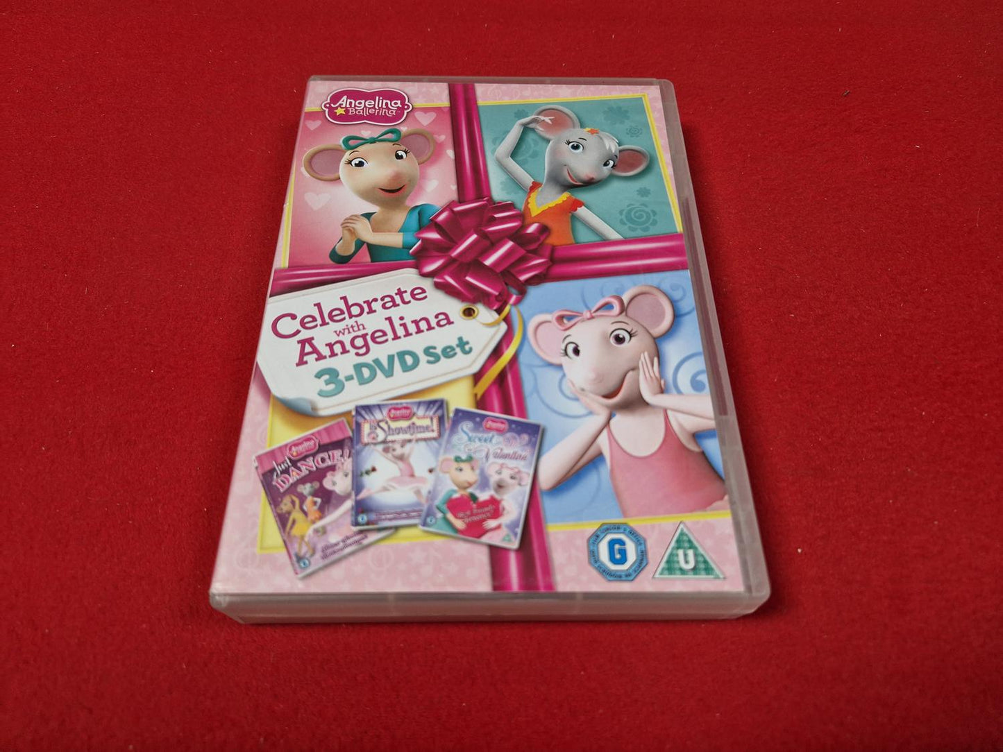 CELEBRATE WITH ANGELINA BALLERINA BOX till DVD