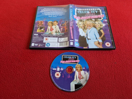 CELEBRITY JUICE TOO JUICY FOR TV ! DVD