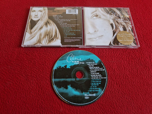 CELINE DION ALL THE WAY A DECADE OF SONG CD