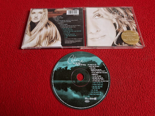 CELINE DION ALL THE WAY A DECADE OF SONG CD