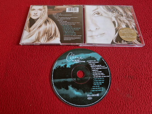 CELINE DION ALL THE WAY A DECADE OF SONG CD