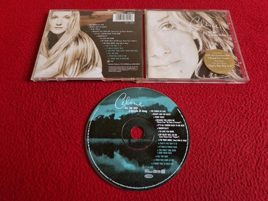 CELINE DION ALL THE WAY A DECADE OF SONG CD