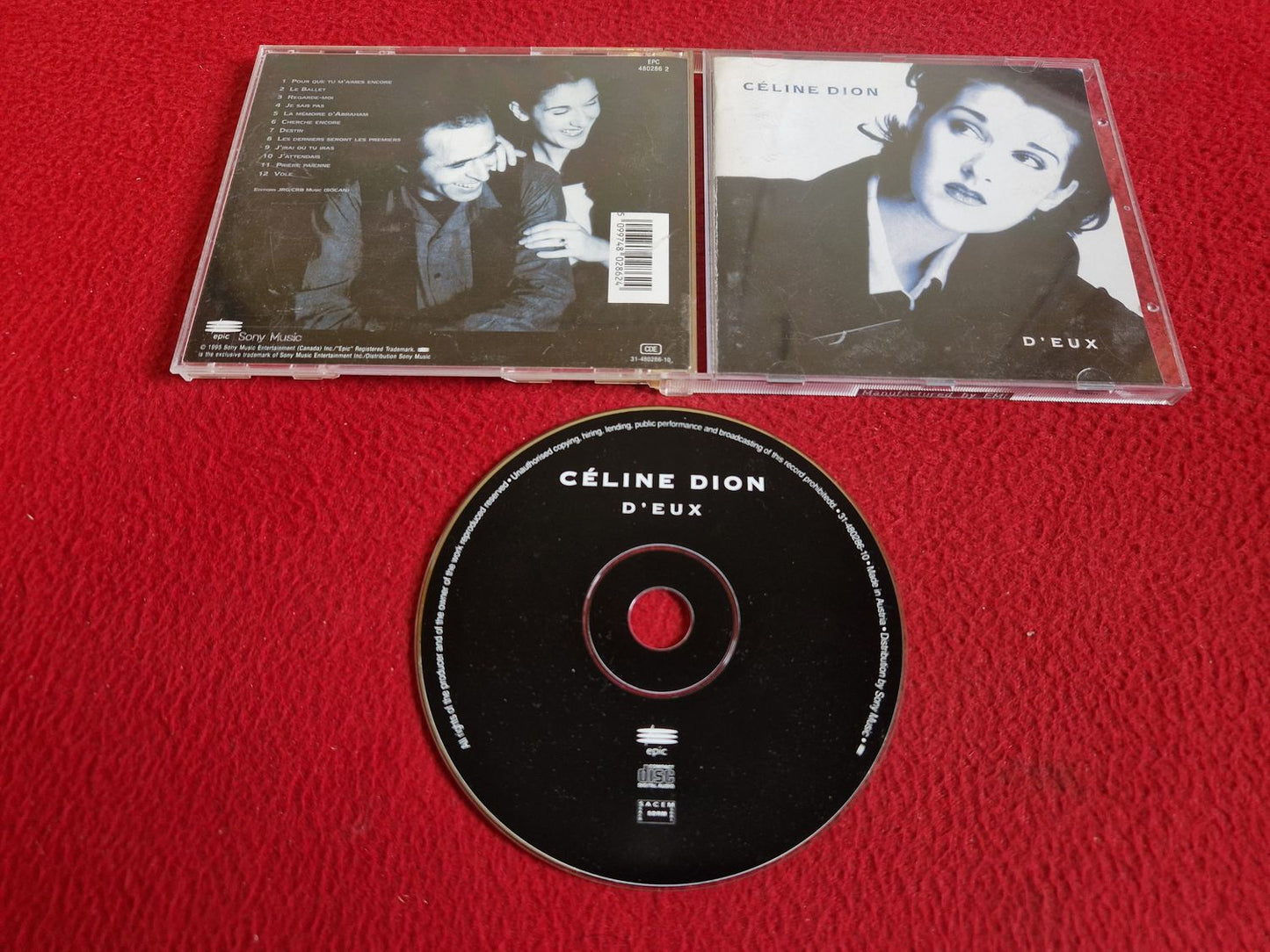 CELINE DION D'EUX CD