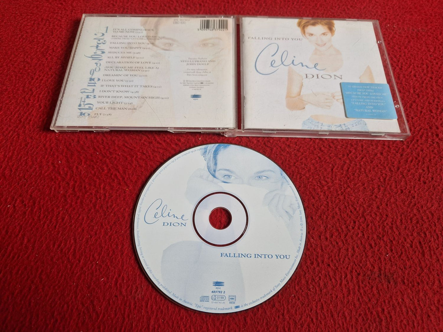 CELINE DION FALLING INTO YOU CD