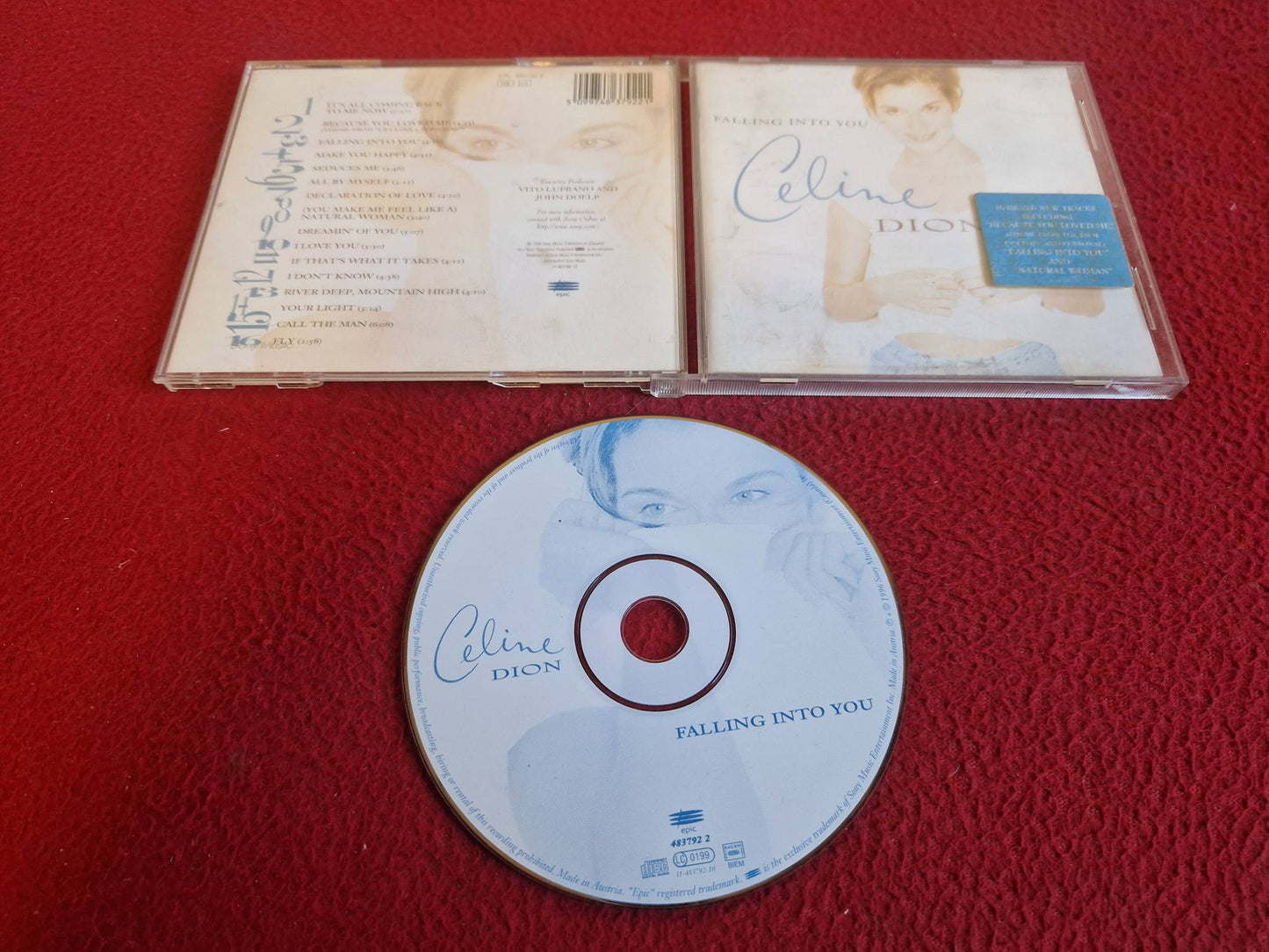 CELINE DION FALLING INTO YOU CD