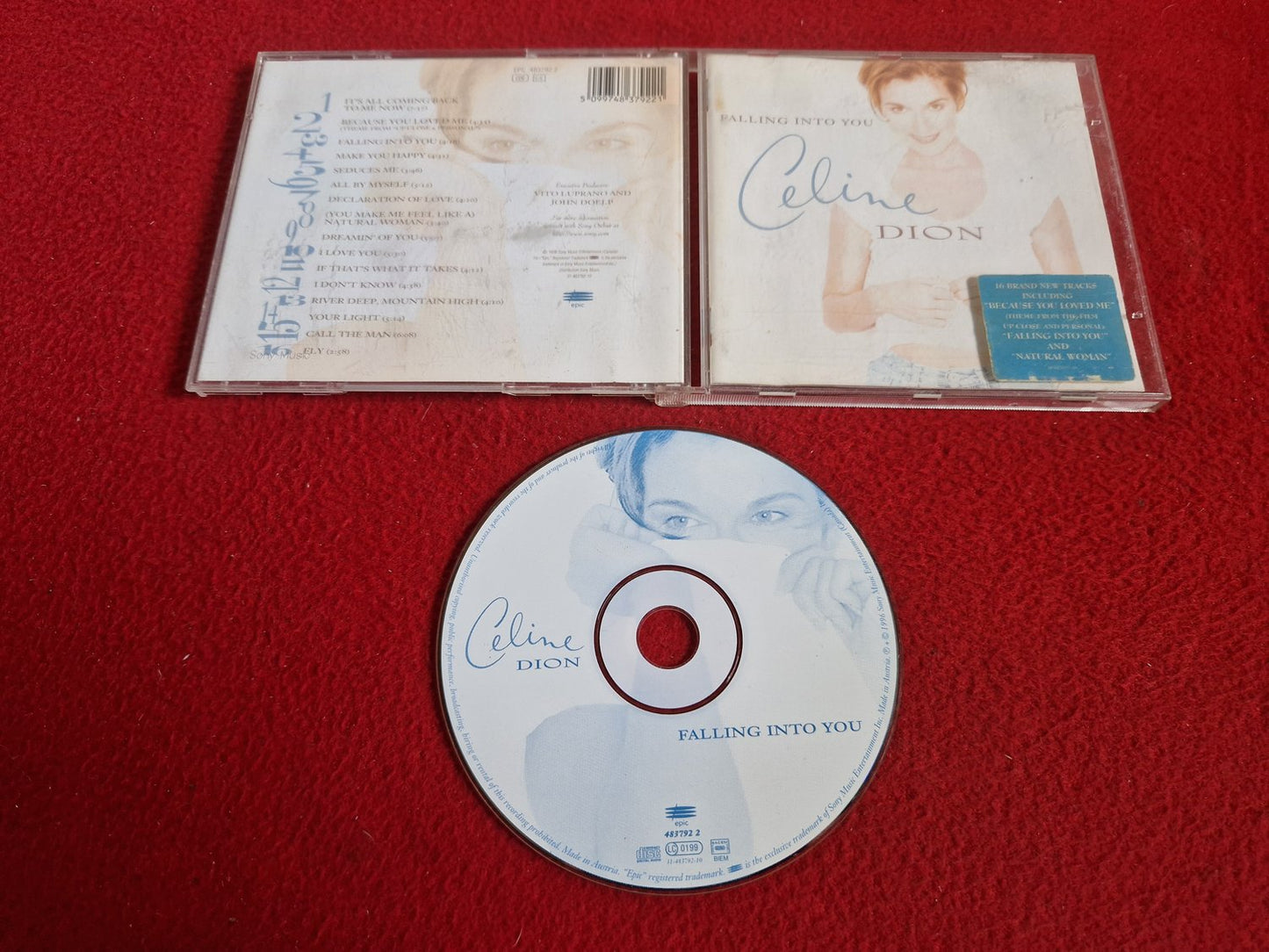 CELINE DION FALLING INTO YOU CD