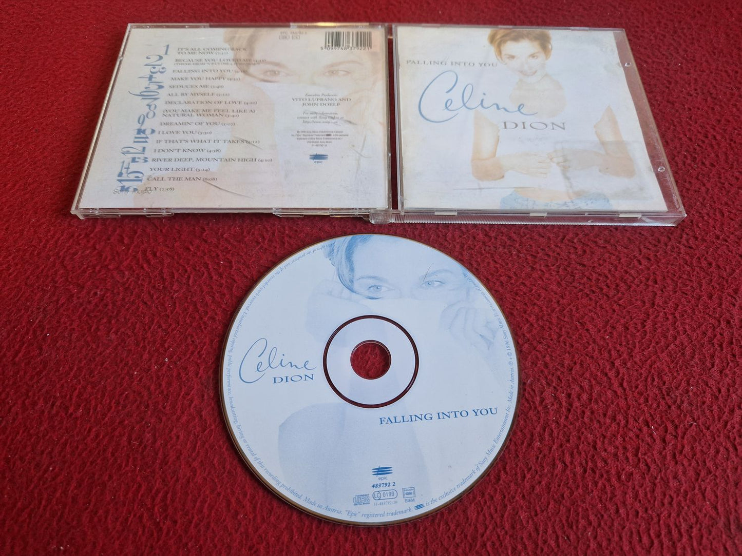 CELINE DION FALLING INTO YOU CD
