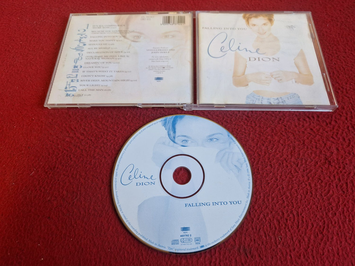 CELINE DION FALLING INTO YOU CD