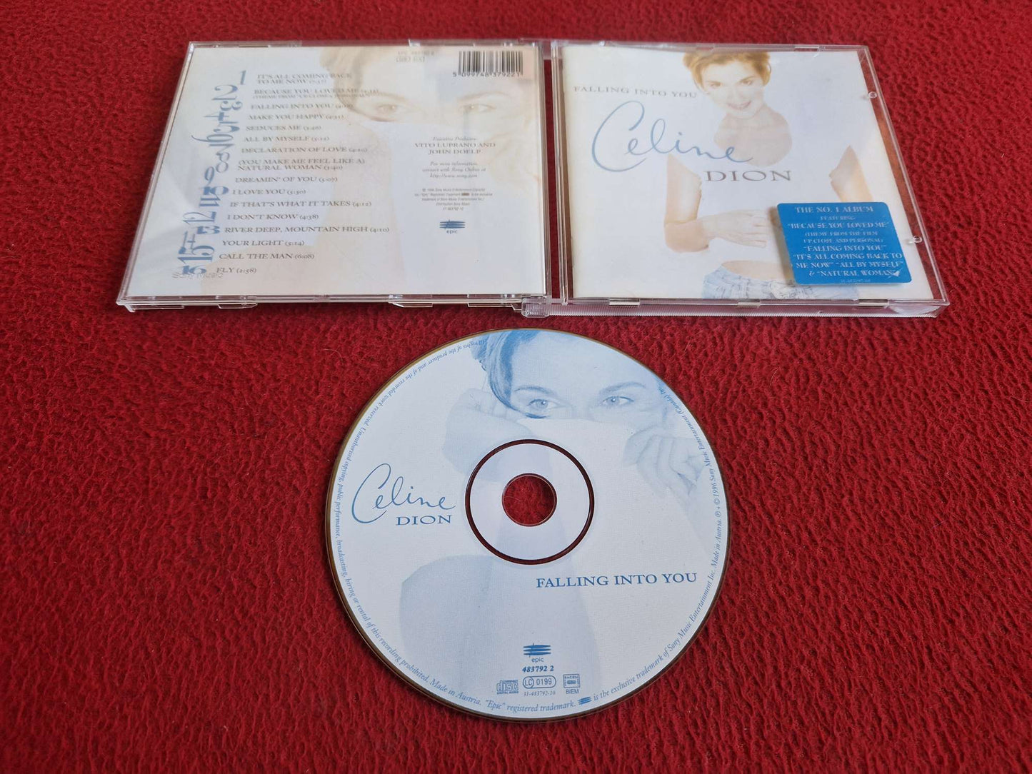 CELINE DION FALLING INTO YOU CD