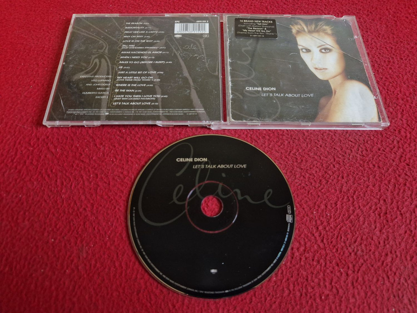 CELINE DION LET'S TALK ABOUT LOVE CD