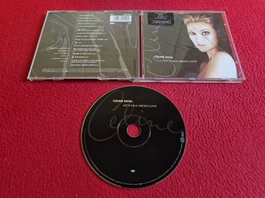 CELINE DION LET'S TALK ABOUT LOVE CD