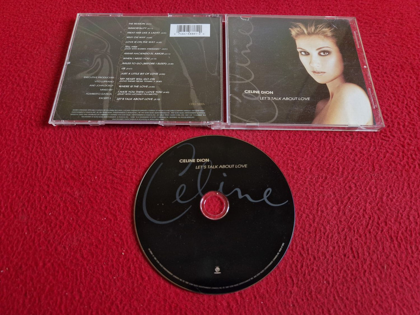 CELINE DION LET'S TALK ABOUT LOVE CD