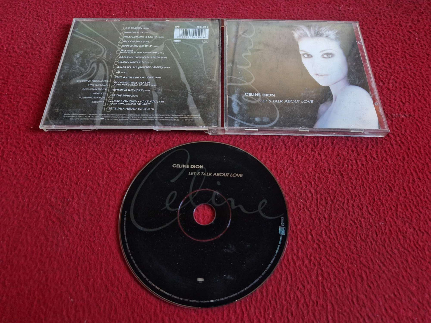 CELINE DION LET'S TALK ABOUT LOVE CD