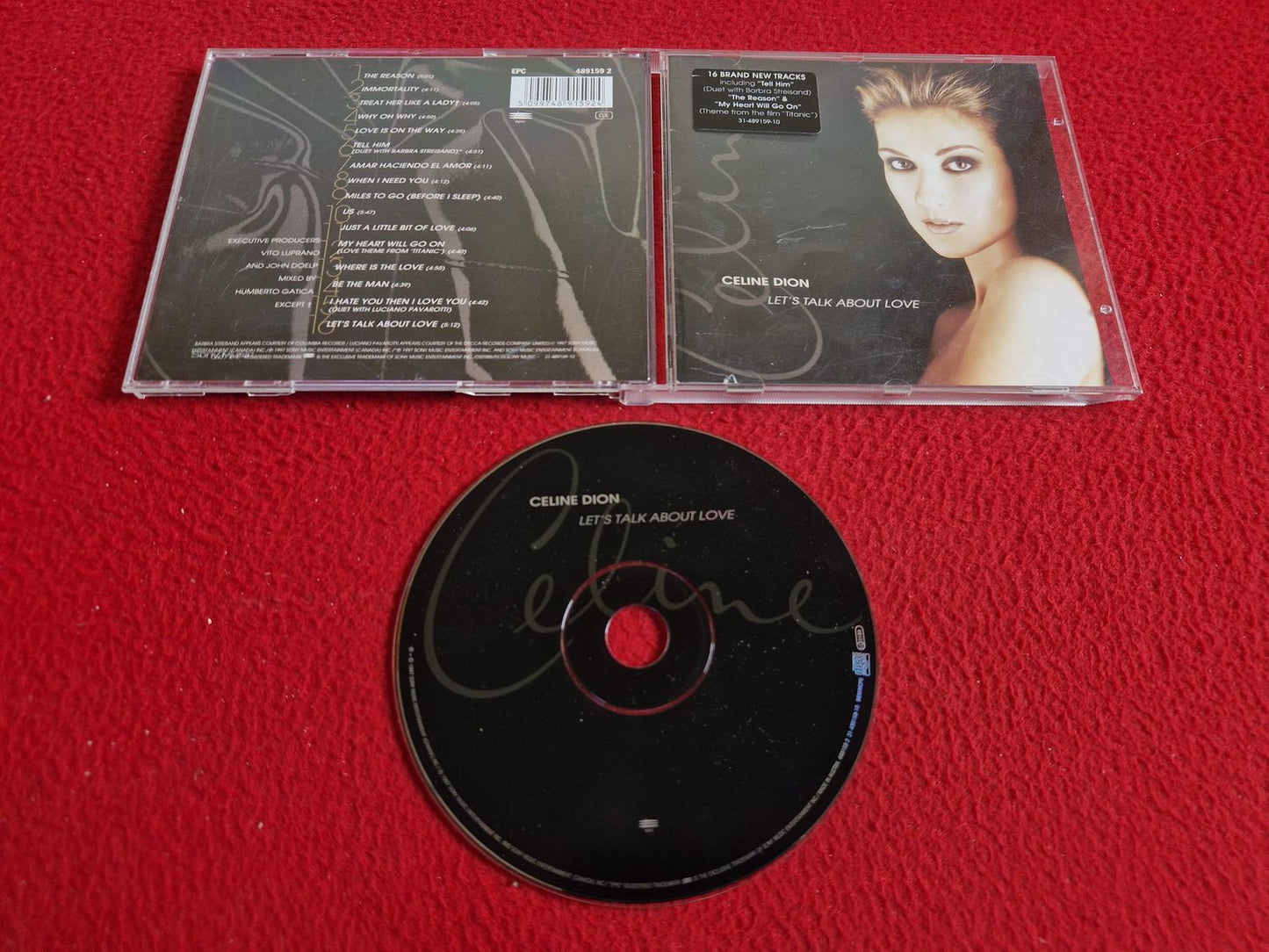 CELINE DION LET'S TALK ABOUT LOVE CD
