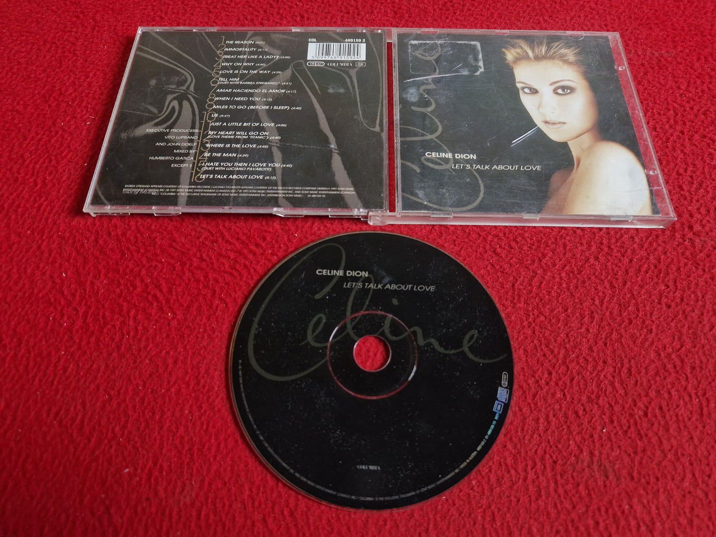 CELINE DION LET'S TALK ABOUT LOVE CD