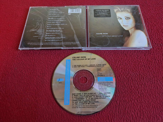 CELINE DION LET'S TALK ABOUT LOVE CD