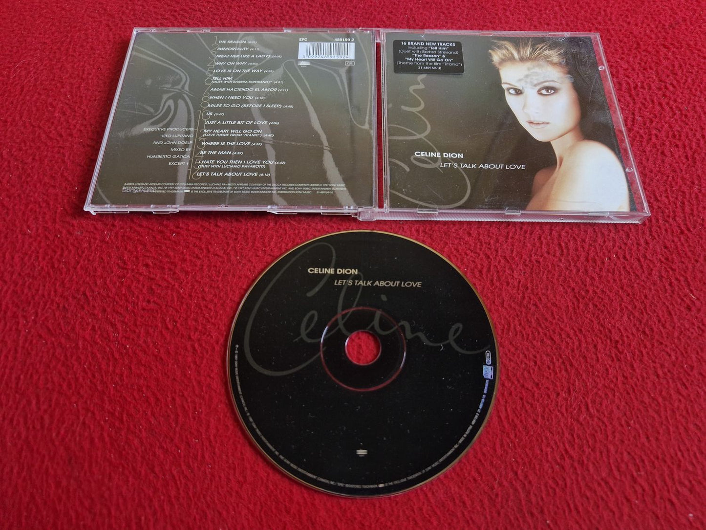CELINE DION LET'S TALK ABOUT YOU CD