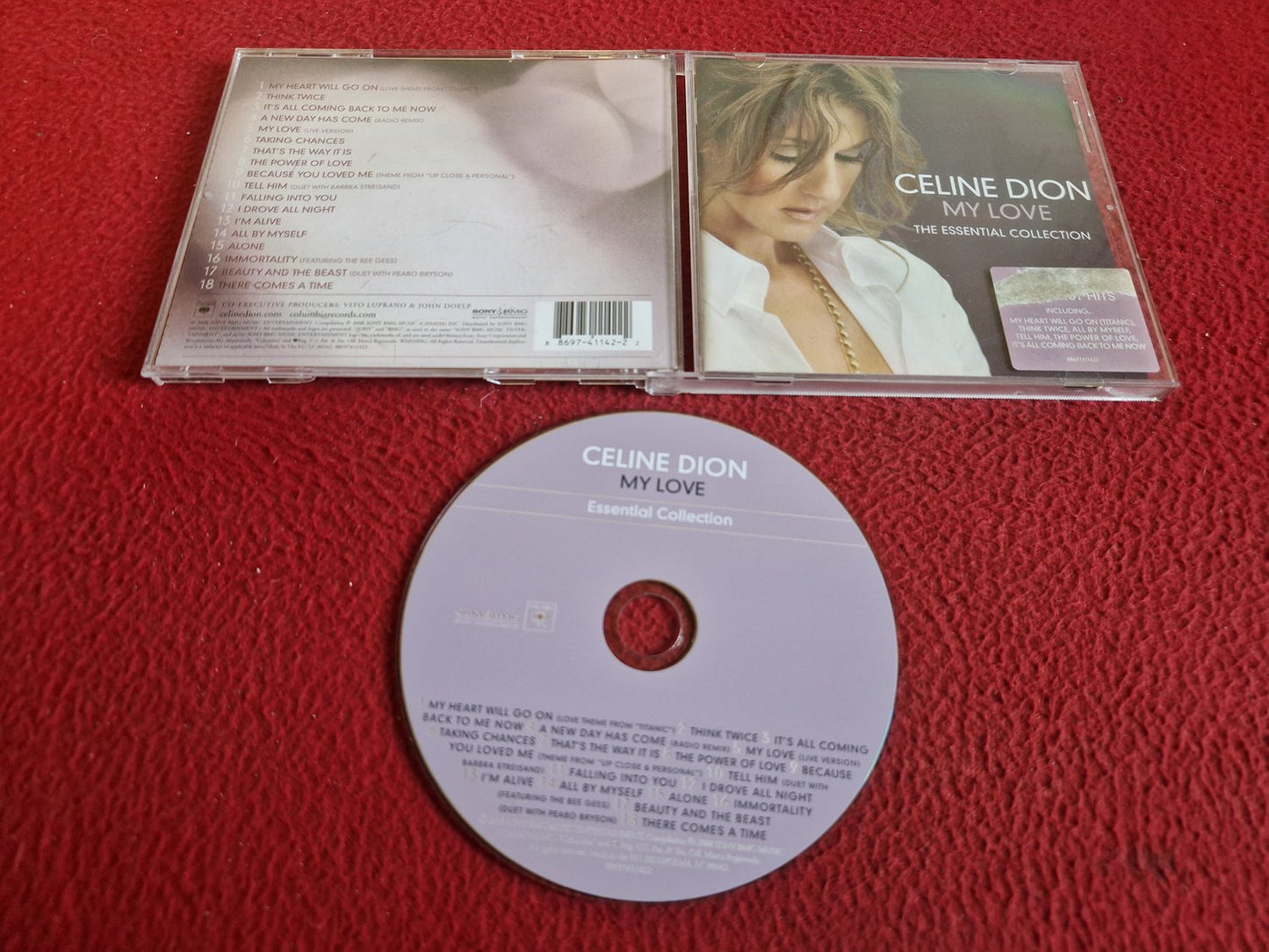 CELINE DION MY LOVE ESSENTIAL COLLECTION CD