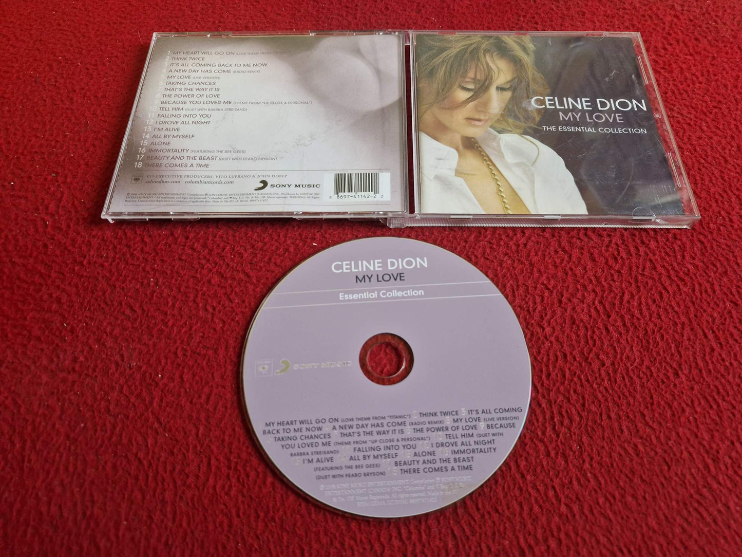 CELINE DION MY LOVE THE ESSENTIAL COLLECTION CD