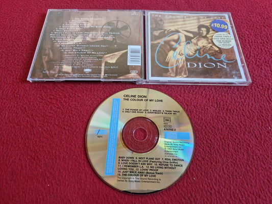CELINE DION THE COLOUR OF MY LIFE CD
